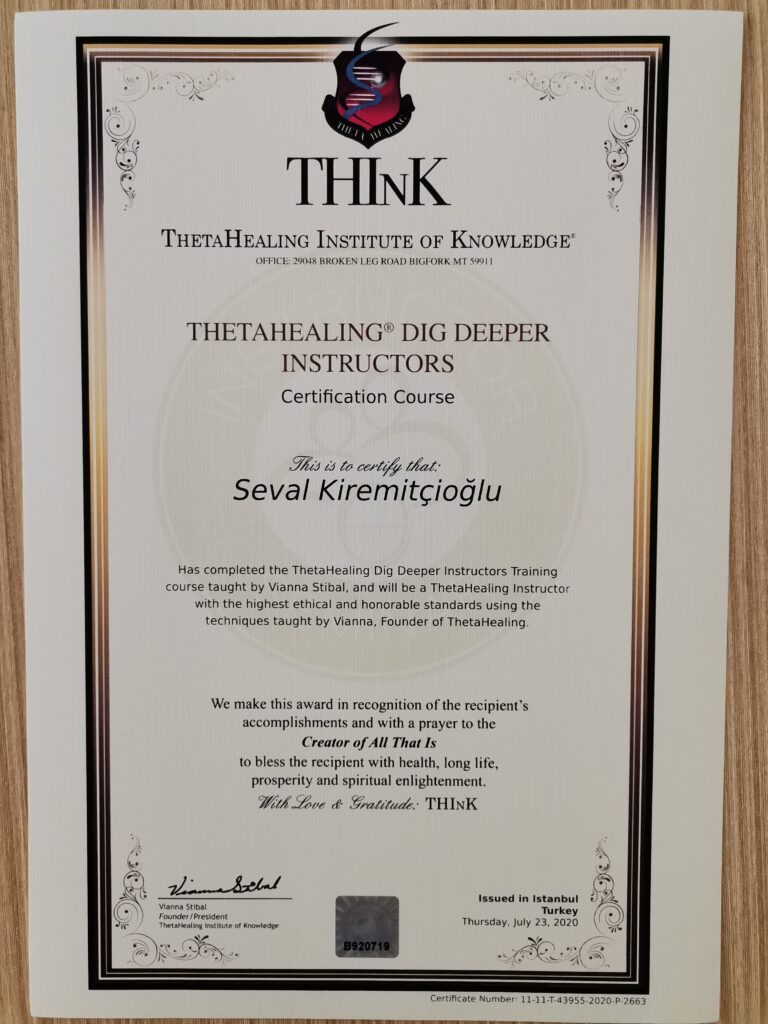 Eğitim ve Yetkinlik Sertifikası