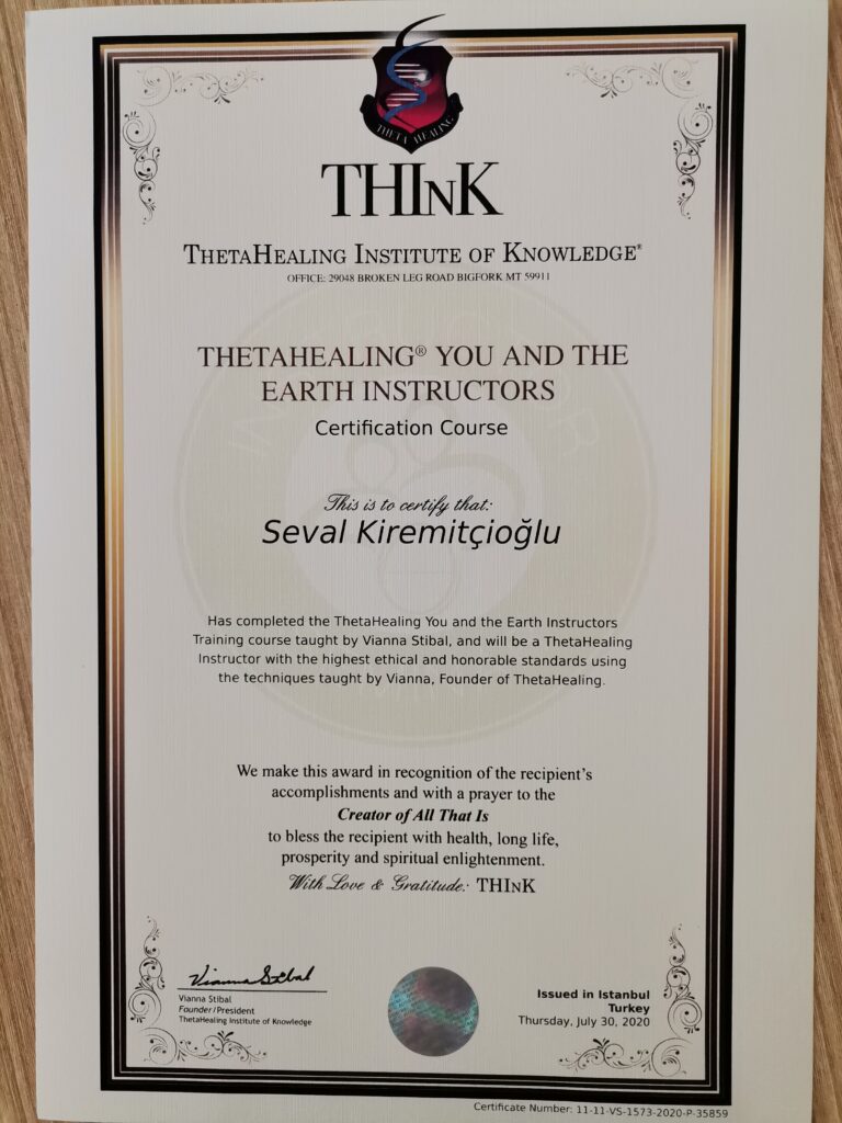 Eğitim ve Yetkinlik Sertifikası